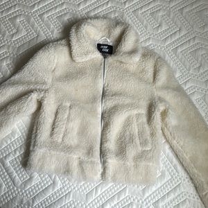 White Fluffy Sweater